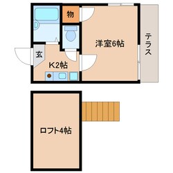 静岡駅 バス14分  妙見下下車：停歩2分 1階の物件間取画像